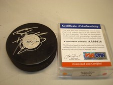 Braden Holtby Signed Washington Capitals Hockey Puck Autographed PSA/DNA COA 1B