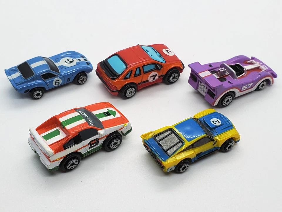 Micro Machines 1989 #55 MOTORSPORT Ferrari 250 GTO March 707 Mustang Cobra Fiero - Image 2 of 2