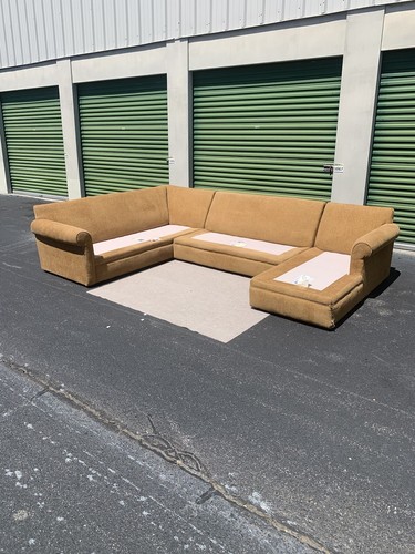Brown Couch Set Sectional - Picture 10 of 13