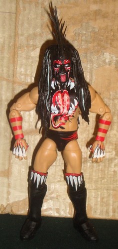 WWE WRESTLING FIGURE MATTEL ULTIMATE EDITION ELITE DEMON FINN BALOR & HEADDRESS