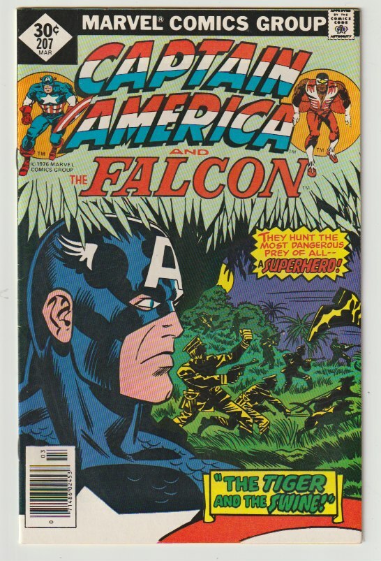 G554 Captain America 207 Marvel 1976 Comic Book Higher Grade | eBay