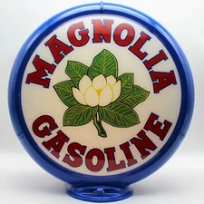 MAGNOLIA GASOLINE 13.5" Gas Pump Globe