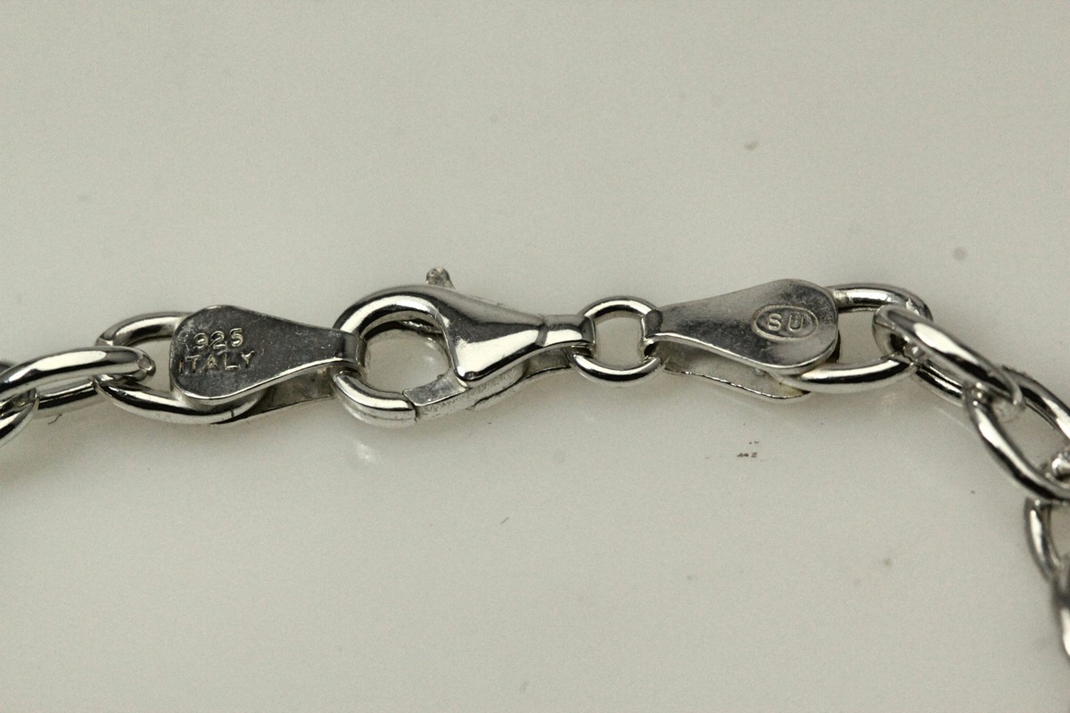 925 Italy Sterling Silver 7.25