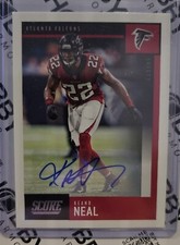 2020 Score Signatures  #254 Auto Keanu Neal Autograph Atlanta Falcons