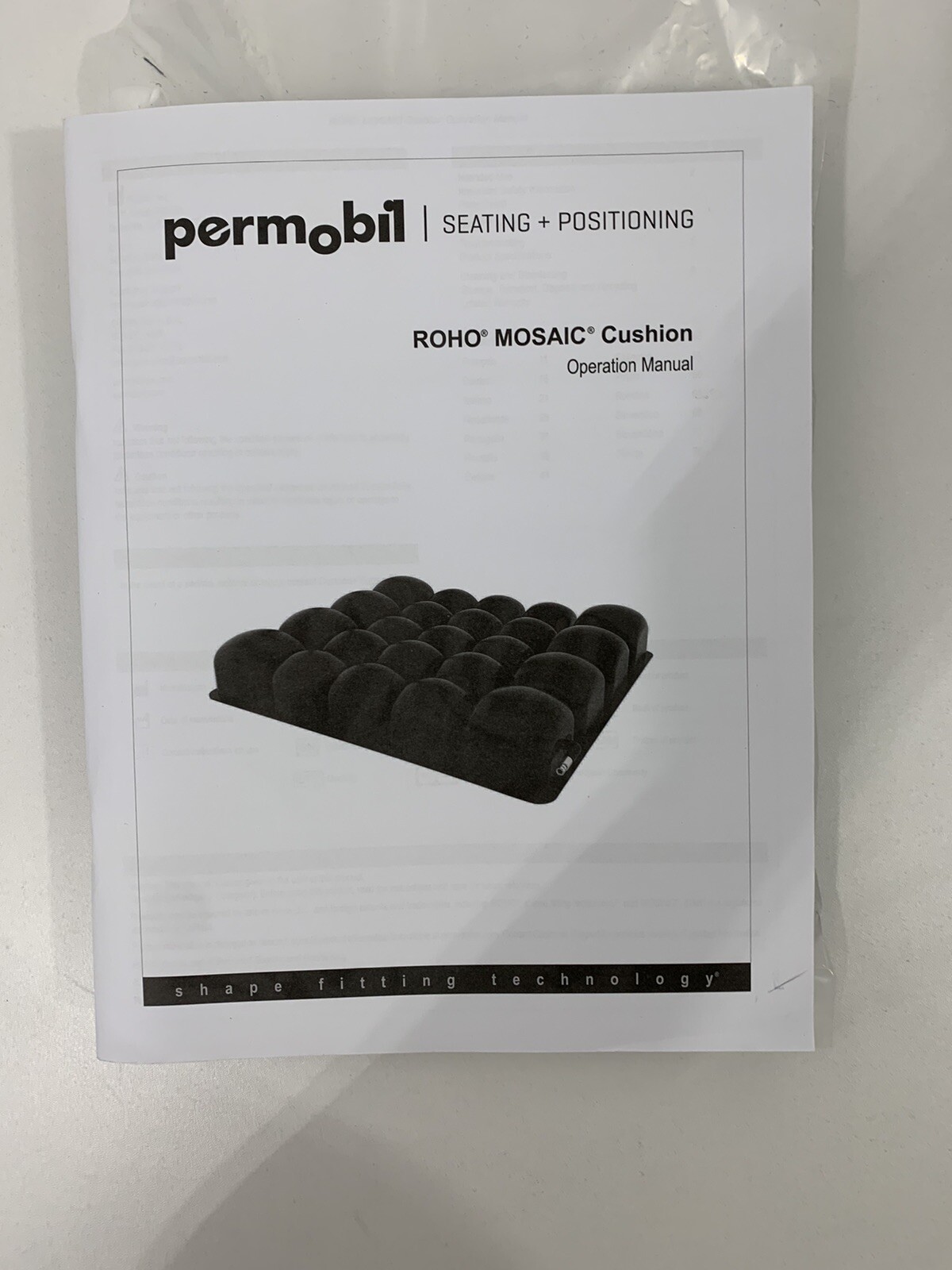 NEW Roho Mosaic Wheelchair Seat Cushion (20"X18") Includes Pump