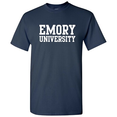 Emory Eagles Basic Block T-Shirt - Navy