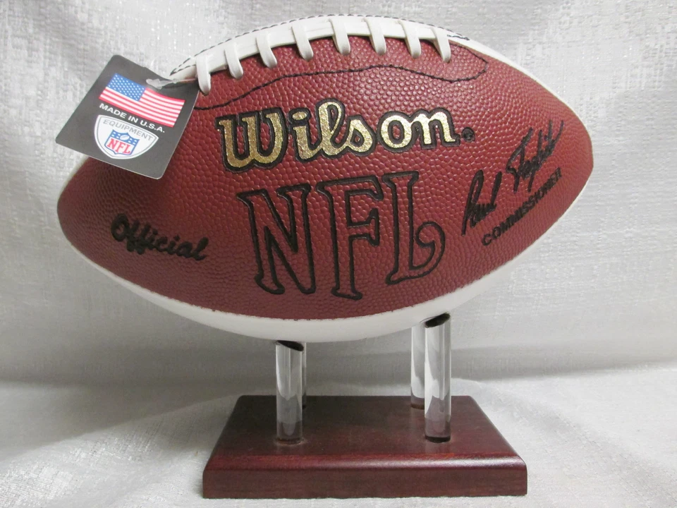 Chris Weinke Firmado Panthers Wilson NFL Paul Tagliabue Panel Blanco Fútbol JSA Foto 3 de 4