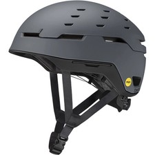 Smith Optics Adult Mission MIPS Open-Face Snow Matte Slate/Black Small Helmet