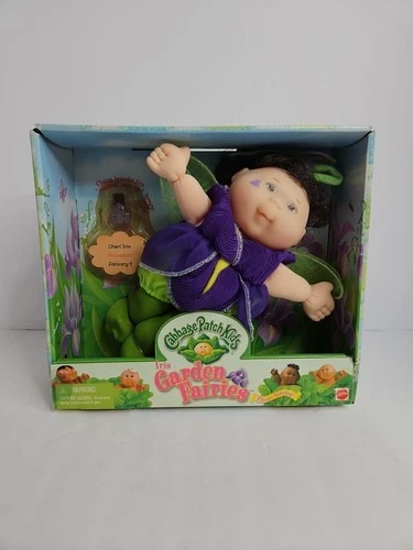 Cabbage Patch Kids Garden Fairies Doll Cheri Iris 8” 1999 NIB Vintage Y2K