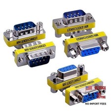 6-Pack 9Pin RS232 Serial Cable DB9 Male to Male/Female to 6-PACK 3M/M 3F/F