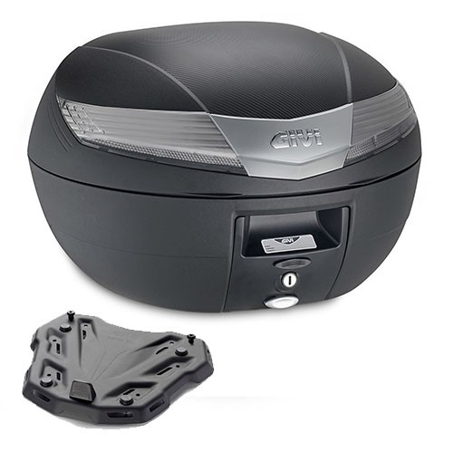 Givi V40NT Bauletto 40LT Schwarz Mit Piastra FüR BMW F 700 GS 2013-2015-image