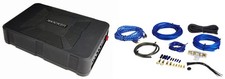 Kicker 51HS8 8" Hideaway Under-Seat Powered Car Subwoofer Compact Sub+Amp Kit