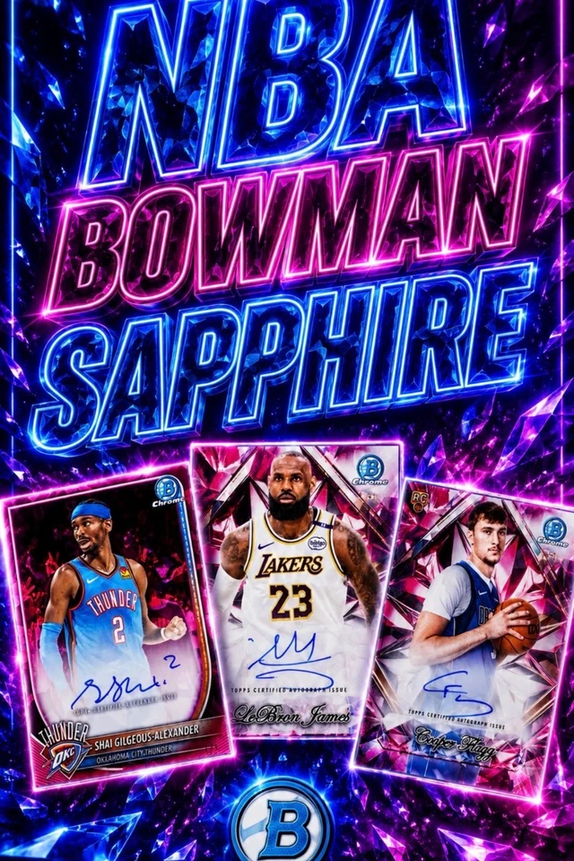 BOWMAN NBA SAPPHIRE WITH DANIELS! - RELEASE DAY MADNESS