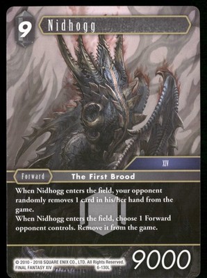Nidhogg 6-130L Opus VI NM Final Fantasy TCG