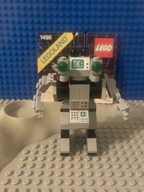 LEGO 1498 Spy-Bot Robot Vintage 1987 Classic Space Complete Set w/ Instructions
