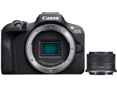 CANON EOS R100 Kit Systemkamera mit Objektiv 18-45 mm NEU OVP