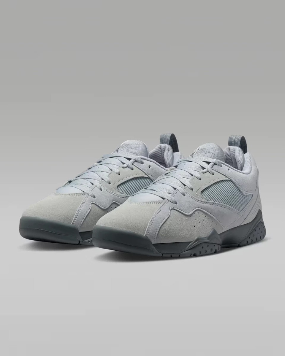 Nike Air Jordan MVP 92 Wolf Grey Red Metallic Silver Shoes IM6003