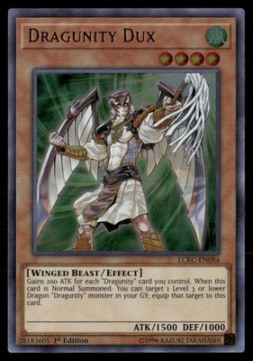 Dragunity Dux Legendary Collection Kaiba LCKC-EN084 Ultra Rare Yugioh LP |  eBay