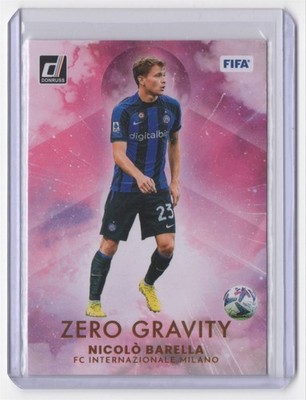 2022 Donruss Zero Gravity Pink Nicolo Barella Inter Milan #6
