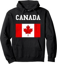 Canadian Flag Cute Maple Leaf Canadian Flag Cool Unisex Hooded
