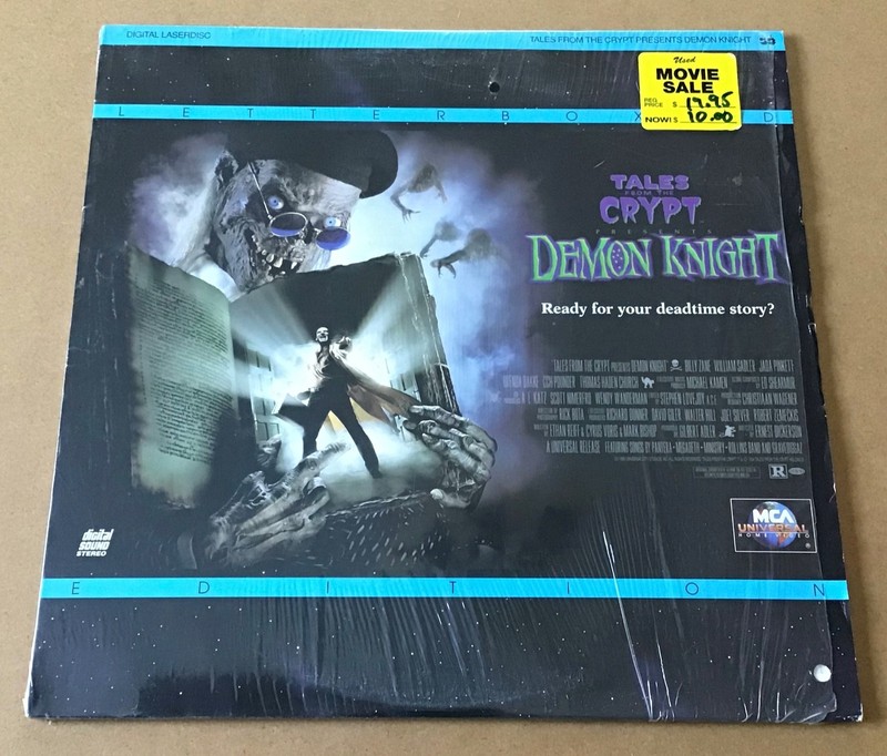 Tales From The Crypt Demon Knight Laserdisc Horror Used Laser Disc