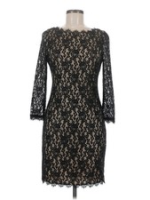 Eliza J Women Black Cocktail Dress 6