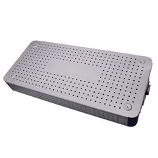Sterilization tray disinfection case autoclavable box for surgery instrument.