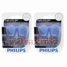 2 pc Philips Rear Turn Signal Light Bulbs for Genesis G70 2019 Electrical nm