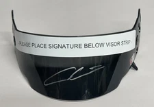 Cole Custer Signed Racing Helmet Visor Pristine