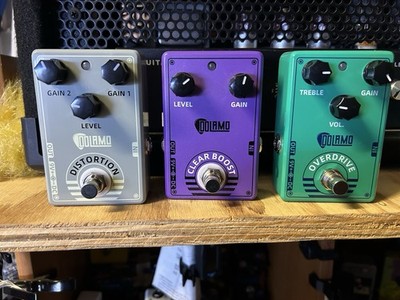 Dolamo D-12 Overdrive D-5 Distortion & D-6 Clear Boost