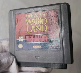 Virtual Boy Wario Land Game Nintendo Tested Working Cartridge only