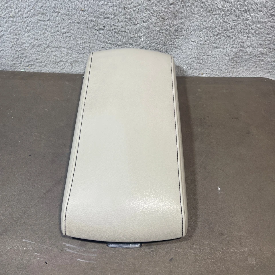 Ford FLEX 2009-2012 consola central reposabrazos cubierta tapa cuero gris OEM Foto 3 de 4