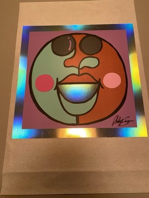 Face It Chocolate Grape Parfait Phil Simpson Holographic Edition Signed LE