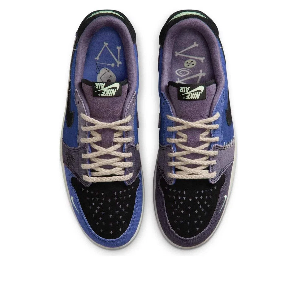 Zion Williamson x Air Jordan 1 Retro Bajo OG Voodoo Alternate IH2309-500 Foto 3 de 4