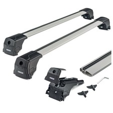 Dachgepäckträger für BMW iX3 (G08) 2021- Silber Matt