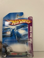 Hot Wheels 2008 TEAM: Drag Racing #159 Dragster Silver w/ 5SPs