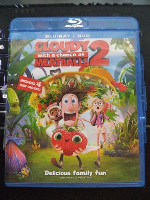Cloudy with a Chance of Meatballs 2 (Blu-ray, 2013)