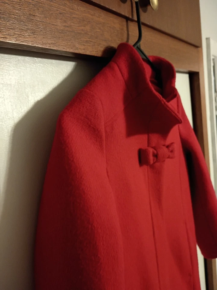 J. Vestido Crew Crewcuts meninas mistura de lã tamanho 8 igreja inverno Natal  - Imagem 4 de 4