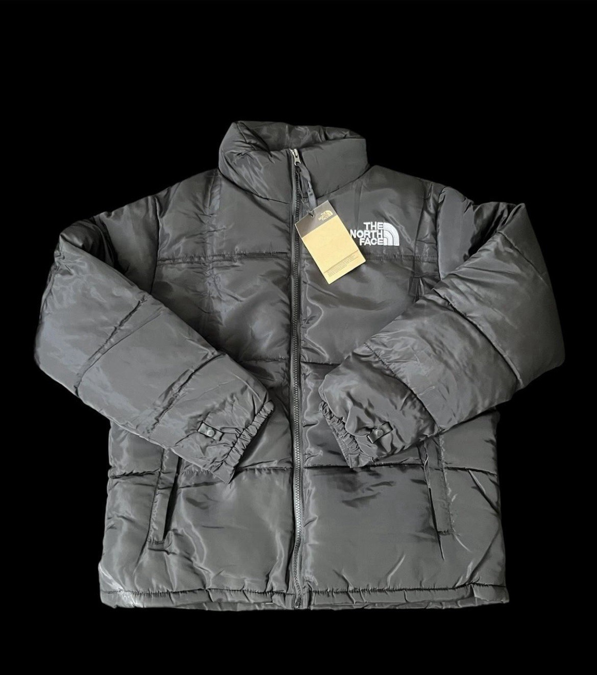 Chaqueta acolchada The North Face 700 negra para hombre talla M de The Outlet