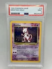 1999 Pokemon Game Mewtwo Holo #10 PSA 9 Mint