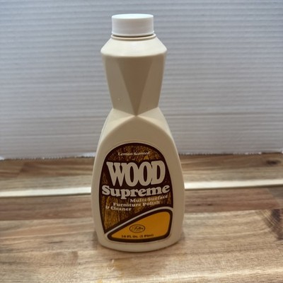 Fuller Brush Co wood supreme multi surface furniture polish & cleaner 16.oz