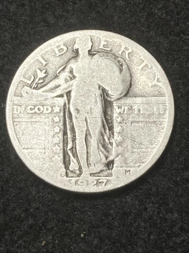 1927-D Standing Liberty Quarter — photo from the most recent tracked eBay sale