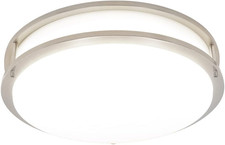 14 In. LED Flush Mount Ceiling Light Fixture, 5 CCT 2700K/3000K/3500K/4000K/5000