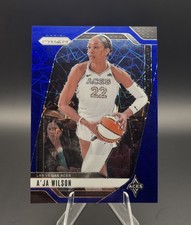 2024 Panini Prizm WNBA Prizms Blue Velocity #86 A'ja Wilson