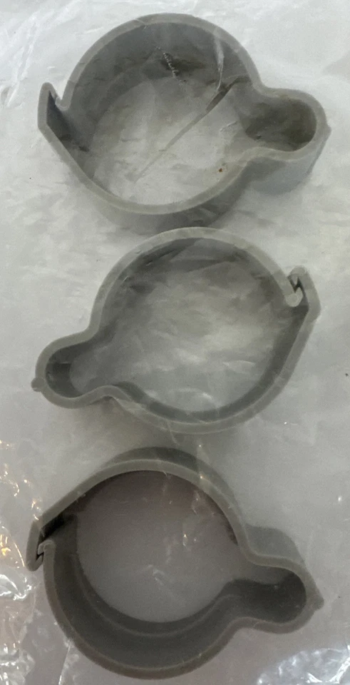 Bissell 1631 1660 1671 1672 Gran Máquina Verde Manguera Grande Clips de Retención Nuevo Foto 3 de 4