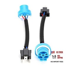 Headlight Connector,cablaggio hb5 1 Pc 9007 Male to H4 Female Plug Wiring