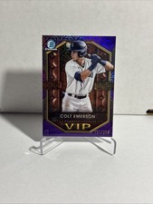 2025 Bowman Chrome Mega Mojo Purple Refractor /250 VIP Colt Emerson Mariners