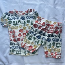 GAP Star Wars Kids Pajamas - 2 Piece Set- Short Sleeve Youth Size 8