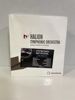 HALion Symphonic Orchestra   Retail Edition   NEW SEALED   Steinberg VSTi