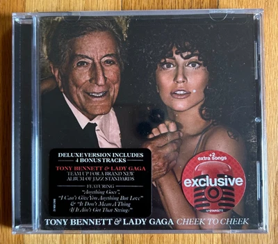 Tony Bennet & Lady Gaga - Cheek to Cheek, Target Exclusive - Brand New Sealed - image 1 of 2